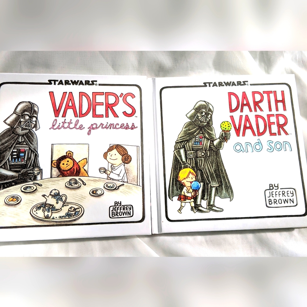 Star Wars Darth Vader and Son & Vader's Little Princess Books